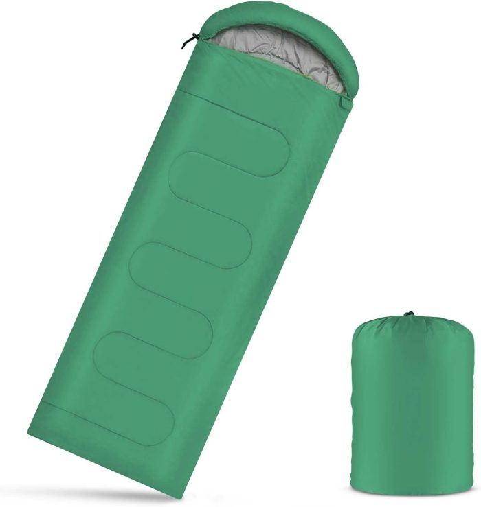 Sleeping Bags Portable Waterproof Camping Sleeping Bag for Adults Kids 4 Seasons Cold Weather or Warm Backpacking Hiking Mountaineering Indoor Outdoor Use - Image 1