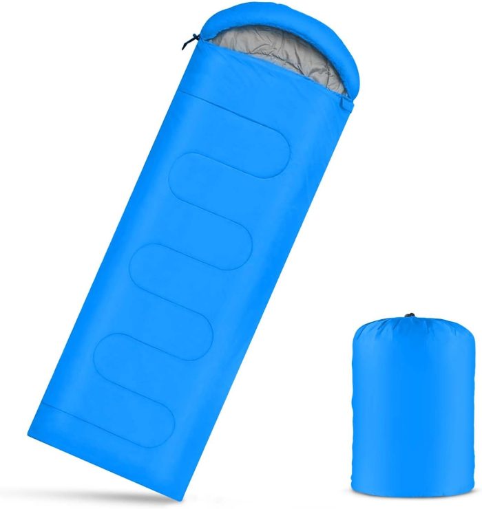 Camping Sleeping Bags for Adults Kids Waterproof Lightweight Sleeping Bag for Cold Weather or Warm Backpacking Hiking Mountaineering Indoor Outdoor Use - Image 1